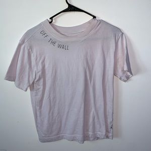 Van’s Woman Small White T-shirt